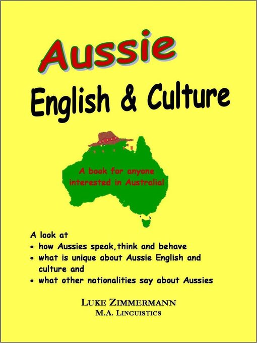 Title details for Aussie English & Culture by Luke Zimmermann - Available